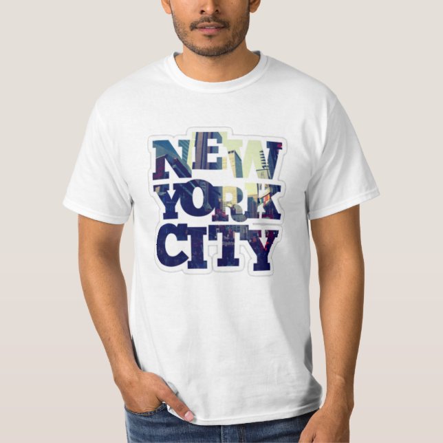 T shirt new York city (Framsida)
