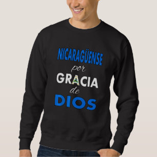 T-shirt Nicaragua Nicaraguan T-shirt av nåd Lång Ärmad Tröja