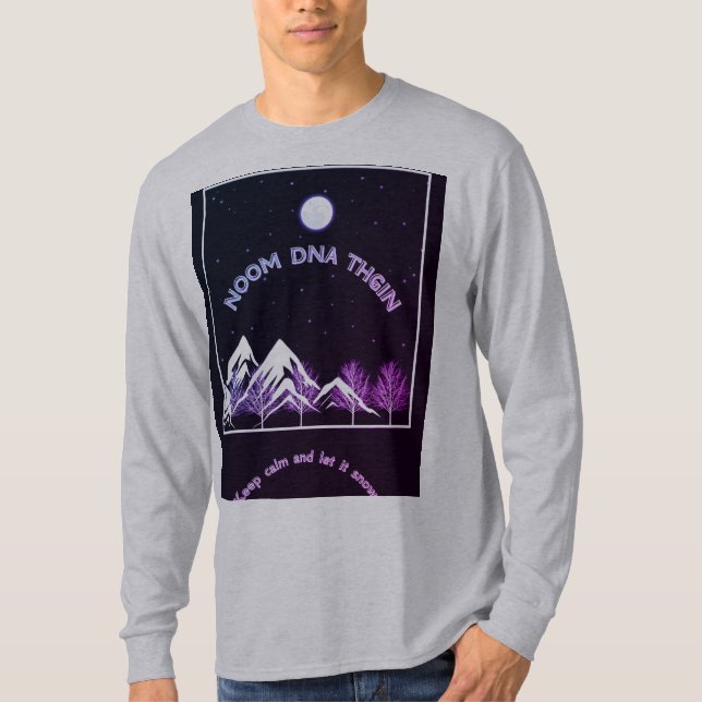 T-Shirt Night och Måne (Framsida)