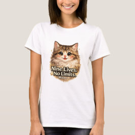 T-Shirt - Nio liv. Inga gränser.