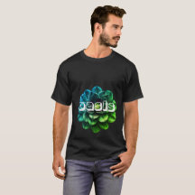 T-shirt oasis-blomma