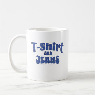 T-Shirt och Jeans Kaffemugg