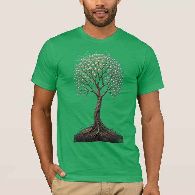 T-Shirt of green  (Framsida)