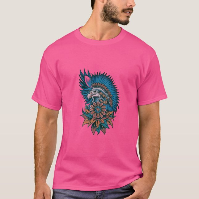 T Shirt of Native Spirit Tattoo (Framsida)