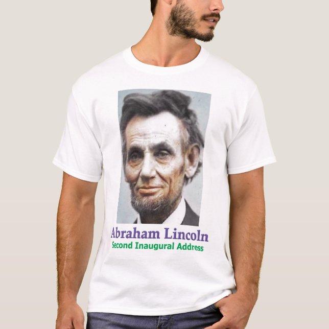 T-Shirt of President Abraham Lincoln 1865 (Framsida)