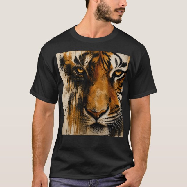 T-Shirt Öga Av Tigern Artlogo 2026 (Framsida)