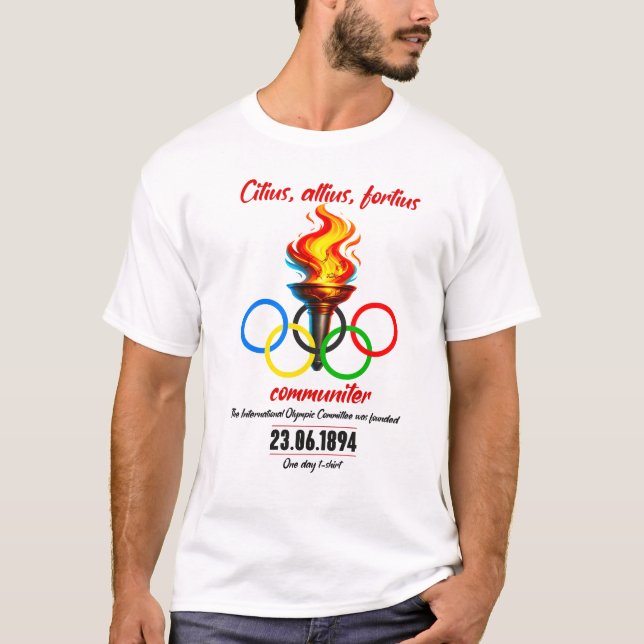 T-Shirt Olympic (Framsida)