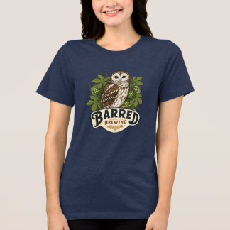 T-shirt om bryggning med streck
