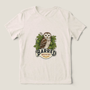 T-shirt om bryggning med streck