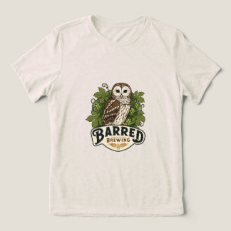 T-shirt om bryggning med streck