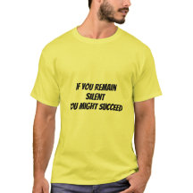 T-shirt om du tiger - kan du lyckas