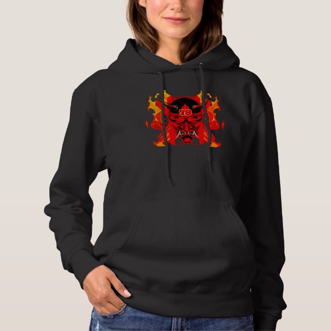 T-Shirt Ondskefull Samuraj  (Framsida)