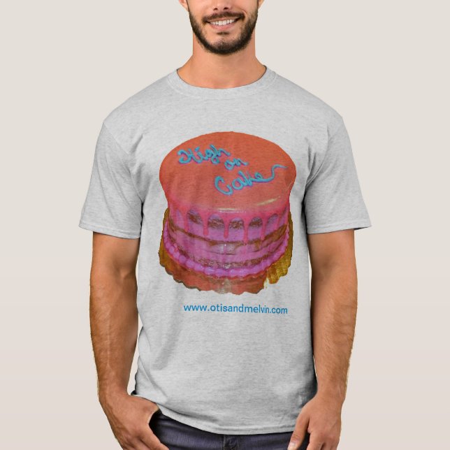 T-shirt, Otis och Melvin, "High on Cake" T Shirt (Framsida)