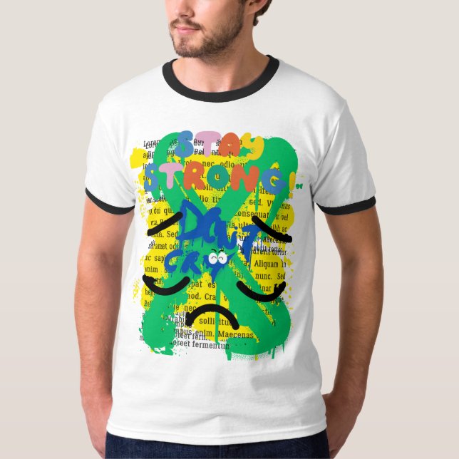 T-Shirt, ovanlig design T Shirt (Framsida)