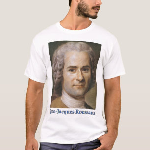 T-shirt på Jean-Jaques Rousseau & Liberty