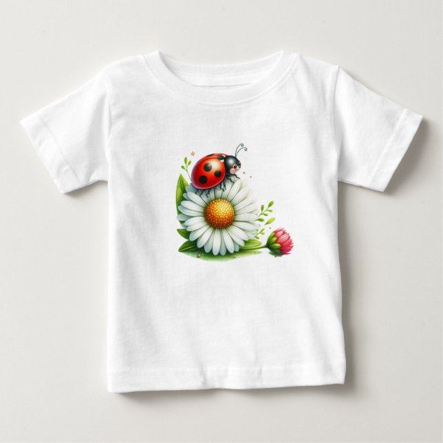 T-Shirt-Pastell Fjäder Barnkläder T Shirt (Framsida)