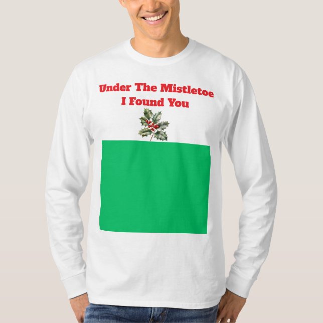 T-Shirt-Personlig Photo Unisex-Långärmad T Shirt (Framsida)