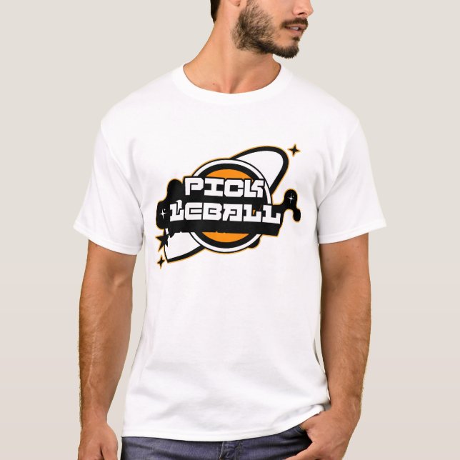 T-shirt pickleball paddle sportspelare (Framsida)
