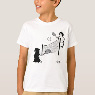 T-Shirt : Pingviner på Leka .