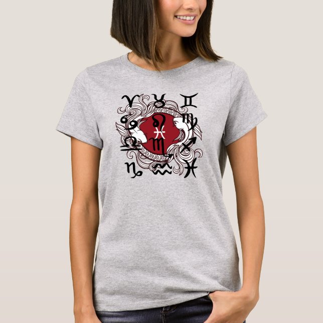 T-Shirt pisces (Framsida)