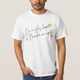 T-shirt plis bopé