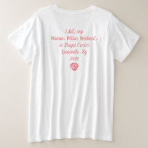 T-Shirt Plus storlek WW Helg Flaget 2023