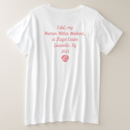 T-Shirt Plus storlek WW Helg Flaget 2023