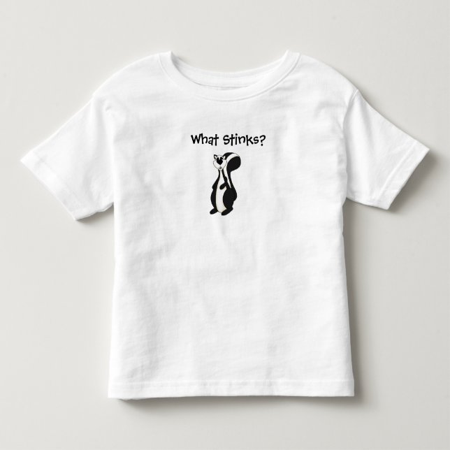 T-shirt Pojkar Skunk Vad Stinker (Framsida)