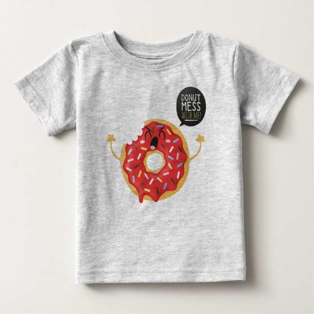 T-shirt Pojke Donut  med mig (Framsida)
