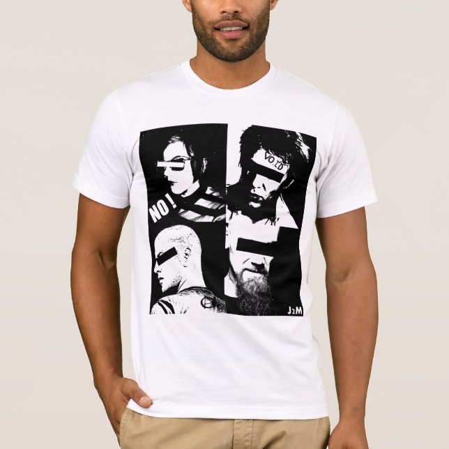 t-shirt Pop Rock  Punk 80 J2M (Framsida)