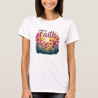 T-Shirt Poppies och FAITH