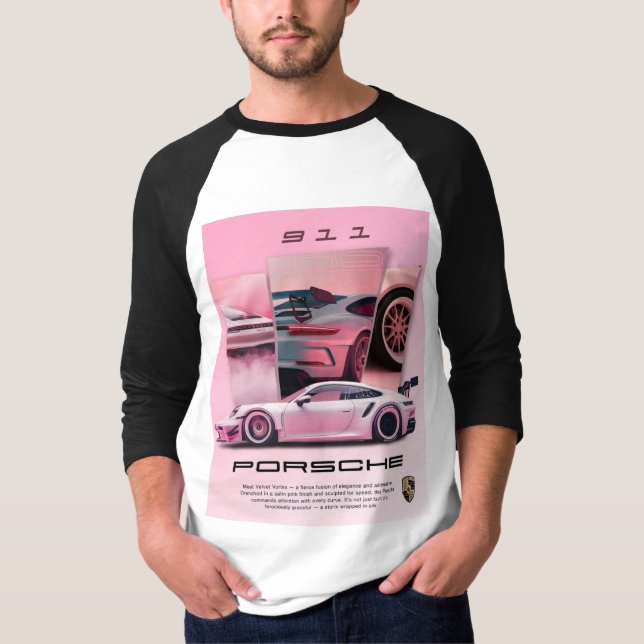 T-Shirt porsche (Framsida)