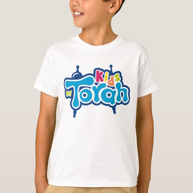 T-shirt pour enfants avec design Kids n Torah (Framsida)