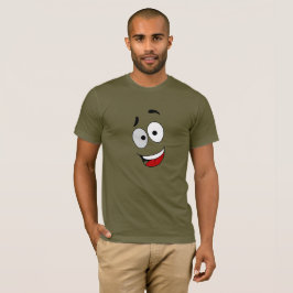 T-shirt pour homme -Jasper - Un visage heureux