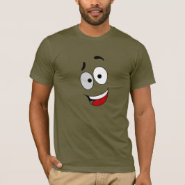 T-shirt pour homme -Jasper - Un visage heureux