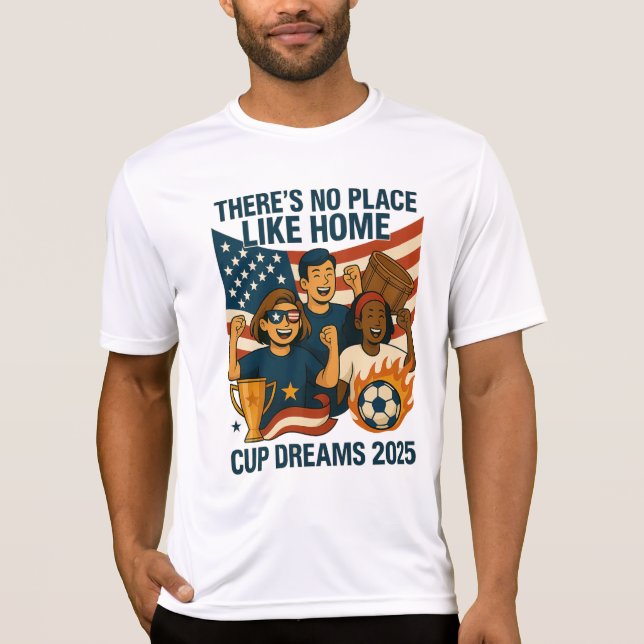 T-shirt pour les fans USA (Framsida)