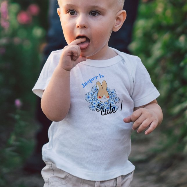 T-shirt pour les touts petits dessin lapin mignon  (T-shirt Pour Les Tous Petits T-shirt pour les touts petits dessin lapin mignon)