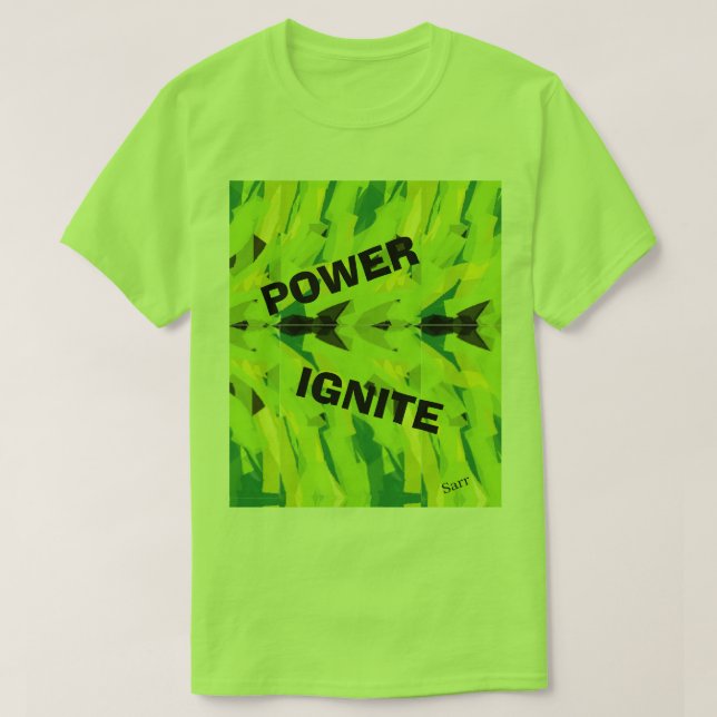 T-Shirt : Power Ignight (Design framsida)