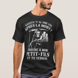 T-shirt pr Grand-Père - Touche à mon Petit-Fils