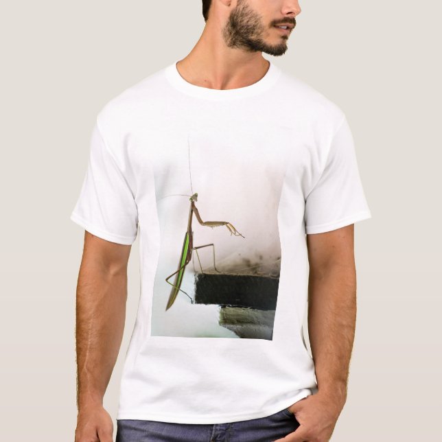 T-Shirt - Praying Mantis World of Wonder (Framsida)