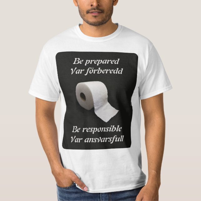 T-shirt — Prepper (Framsida)