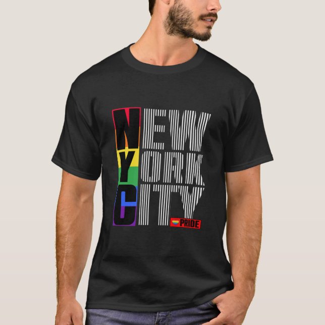T-shirt Pride New York Design (Framsida)