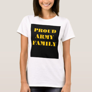 T-Shirt Proud Army-familjen