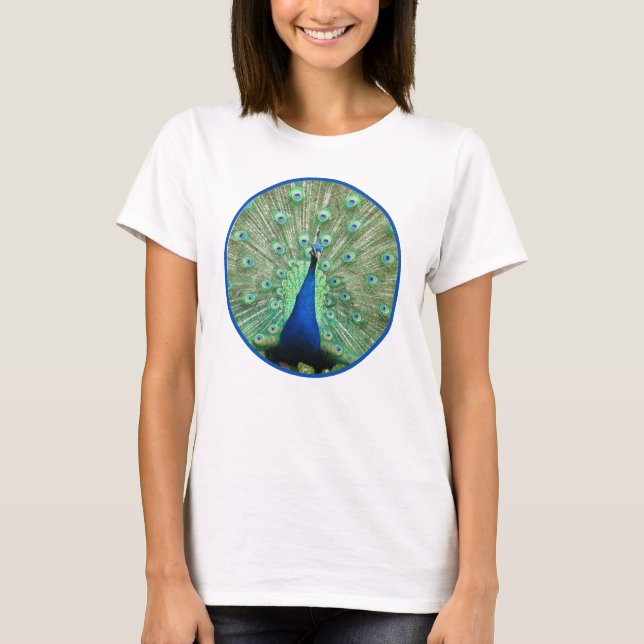 T-Shirt - Proud Peacock (Framsida)