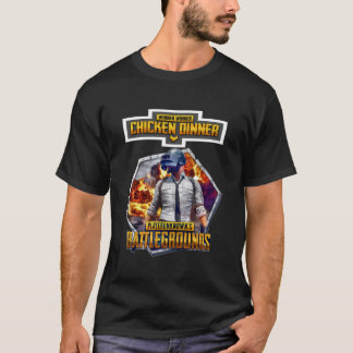 T-Shirt pubg-vinnaren tchiken middag