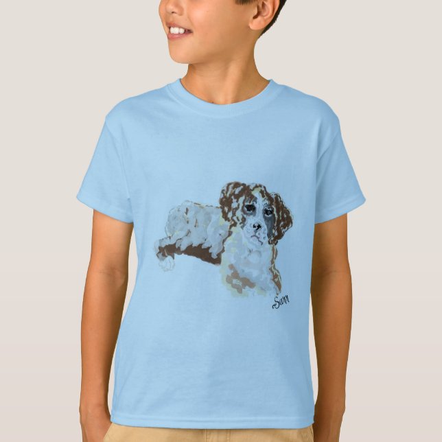 T-shirt Puppy Love (Framsida)