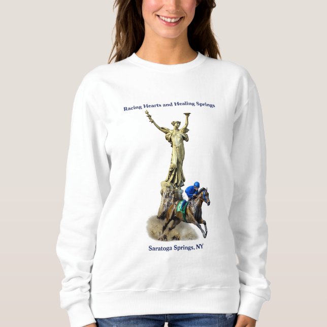 T-Shirt - Racing Hearts och Healing Springs (Framsida)