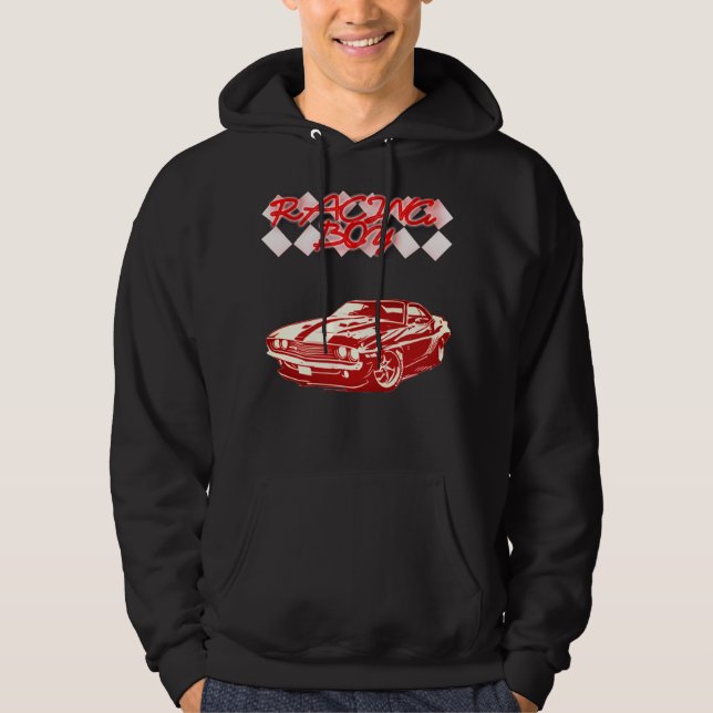 T-Shirt Racingpojke  Hoodie (Framsida)