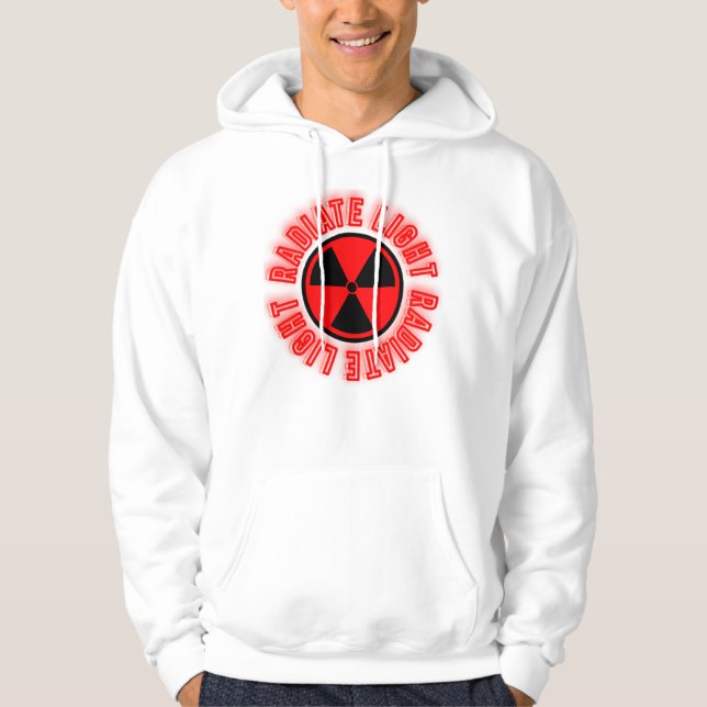 T-Shirt Radiate light  Hoodie (Framsida)