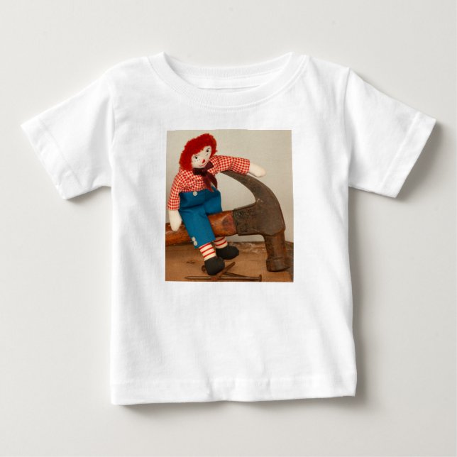 T-Shirt Raggedy Andy snickare hammare (Framsida)